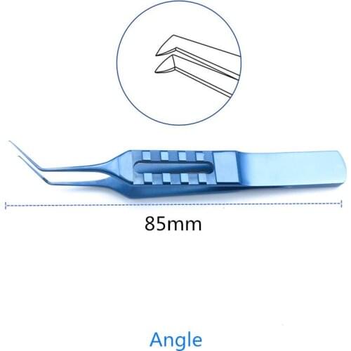 85mm Titanium Capsulorhexis Forcep ophthalmic eye instruments