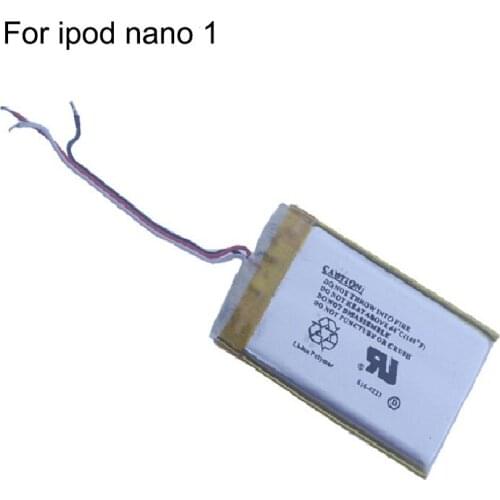 For Nano1 Battery for iPod Nano 1 1st Gen MP3 1GB 2GB 4GB Batterie Bateria Batteriej
