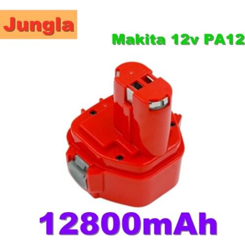 2020 Power Rechargeable battery Pack 12V 12800mAh Ni-CD for Makita Drills bateria 1220 1222 1233S PA12 1235B 638347-8-2 192681-5