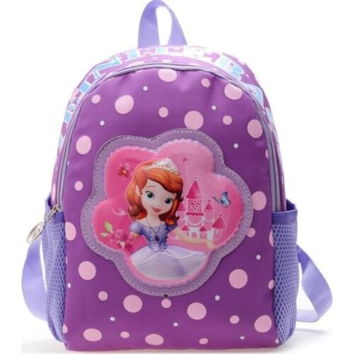 Disney Brand Frozen Cartoon backpack Childrens school Bagpack Elsa & Anna Princess Schoolbag For Girls Boys