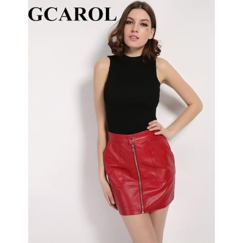 Женские мини юбки GCAROL China At AliExpress