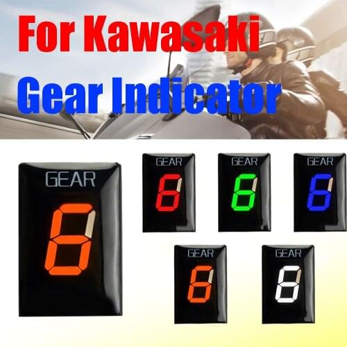 For Kawasaki Ninja 250R 250 R Ninja 400R Ninja 650R Motorcycle KFX450R KFX 450R ZRX1200 Motorcycle Gear Display Indicator Meter