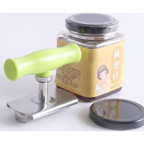 Multi-function Bottle Cap Opener Stainless Steel Lids Off Jar Opener Labor-saving Screw Can Opener Kitchen Gadget
