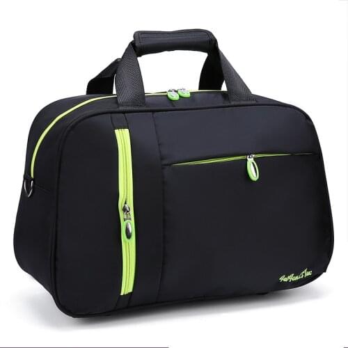 Men Travel Bags Solid Waterproof Nylon Ladies Handbag Large Capacity Women Travel Bag Casual Men Luggage Bags PT1119