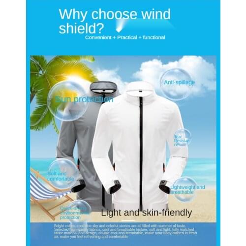 New outdoor skin windbreaker Camping Rain Jacket Waterproof Sun Protection Clothing Quick Dry ultra-thin breathable skin clothes