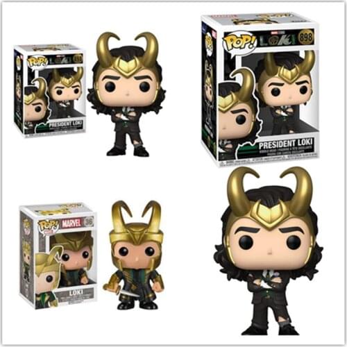 New Keepsake Loki Doll Superhero Movie Cosplay PVC Doll Toy Accessories Car Decoration Props Gift