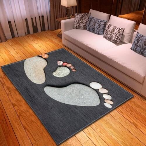 New cartoon animation 3D printing carpet living room bedroom carpet room childrens room game tent modern carpet corridor carpet