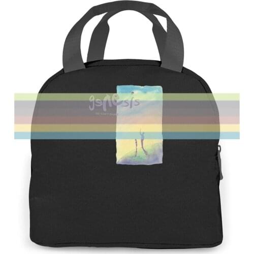 Official Genesis We Can't Dance Graphic Rock Band Phil Collins Mama women men Portable insulated lunch bag adult
