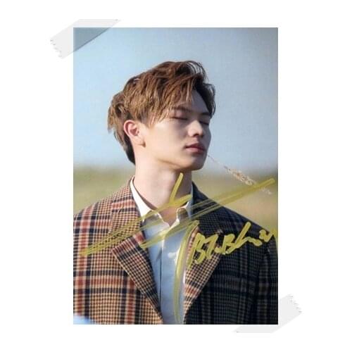Signed BTOB YOOK SUNG-JAE SUNG JAE autographed photo Brother Act 6 inches free shipping K-POP 112017A
