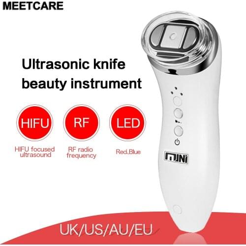 Portable Hifu High Intensity Focused Ultrasound Hifu Face Body Lift HIFU Wrinkle Removal Beauty Machine Skin Tightening Care