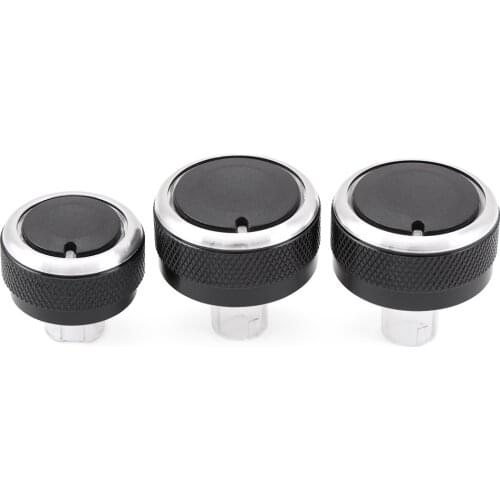 Air Conditioning Knob Car Air Conditioning Heat Control Switch Knob for Volkswagenjetta MK5 passat B6 For Skoda Octavia A5 A7
