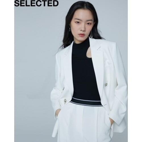 Женские двубортные пиджаки SELECTED China At AliExpress