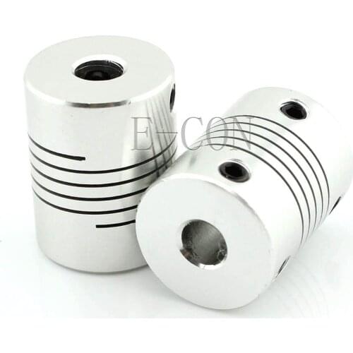 Stepper Motor 3D printer Flexible Coupling Coupler /Shaft Couplings 6.35mm*8mm flexible shaft coupler motorcoupling wholesale