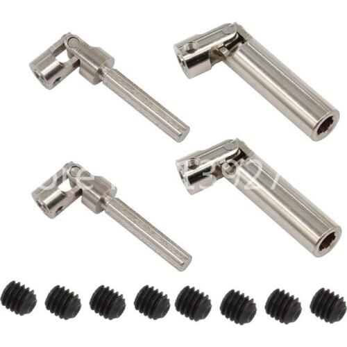 2Pcs Steel Drive Shaft CVD110-155mm 90-115mm For 1/10 Scale Models RC Car SCX10 90021 90022 90028/TAMIYA/RC4WD/TAMIYA CC01/D90