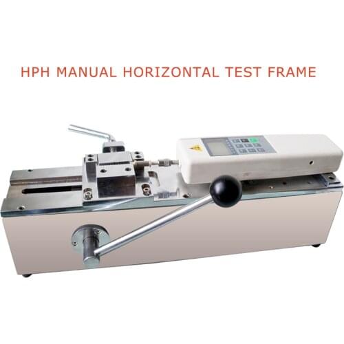 HPH Manual horizontal tensile testing machine Digital display force gauge Test Bench Wire Harness Terminal Pulling Force Tester