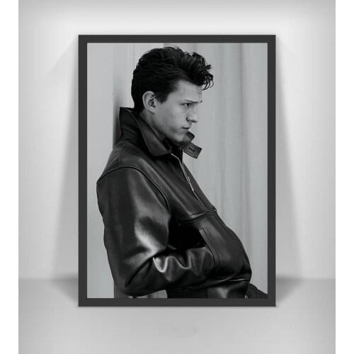 Tom Holland Poster Movie Actor Star Art Painting Vintage Canvas Posters Wall Home Decor