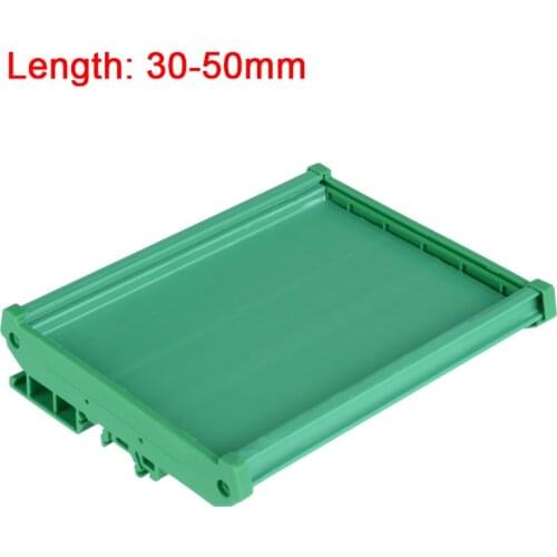UM90S PCB length 30-50mm PLC enclosure PCL case PCB carrie profile panel mounting base PCB housing PCB DIN Rail mounting adapter