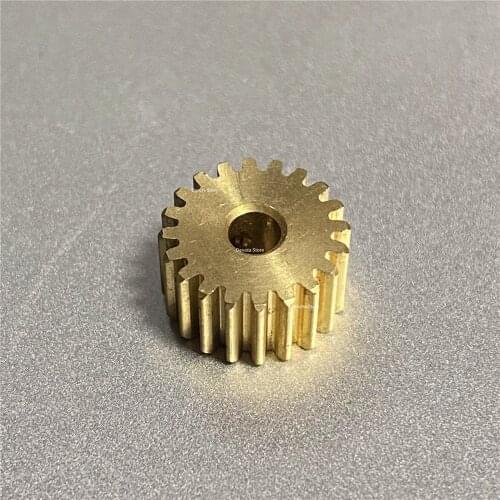 0.5M 20T 3/4MM D Hole Spur Copper Gear DIY Model