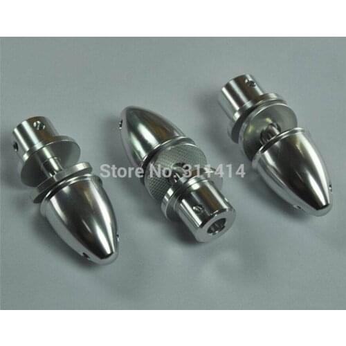 2pcs/lot 8mm 8.0mm RC Aluminum Bullet Prop Propeller Adapter Holder For Brushless Motor