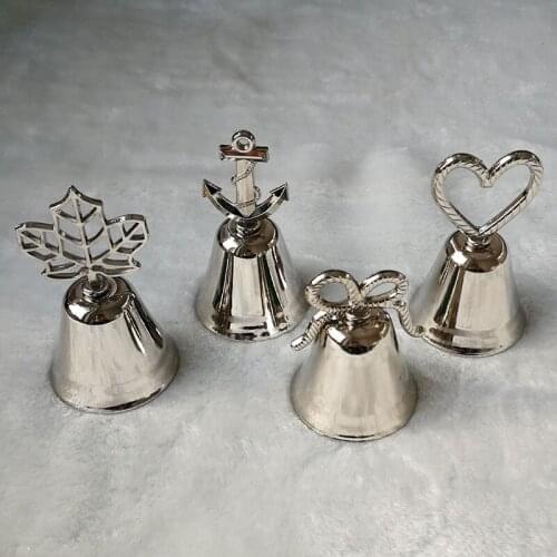 30pcs/lot Ywbeyond bells design photo and place Card holder Charming wedding table centerpiece kids party supplies
