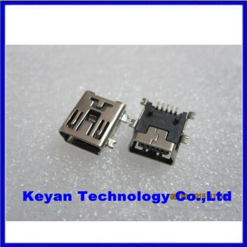 50PCS 5-Pin Female Mini B USB SMD 5 PIN Socket Connector