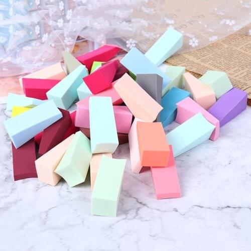 50pcs Triangle Soft Makeup Sponge Face Powder Puff Foundation Powder Liquid Cream Cosmetic face care tools