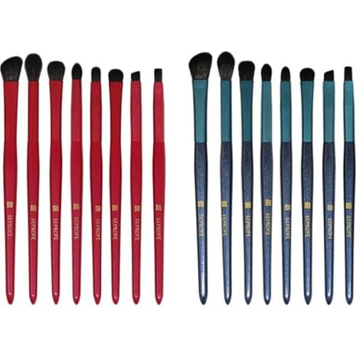 9Pcs/Set Makeup Brushes Set Eye Shadow Blending Eyeliner Eyelash Eyebrow Make up Brushes Professional Eyeshadow Brush