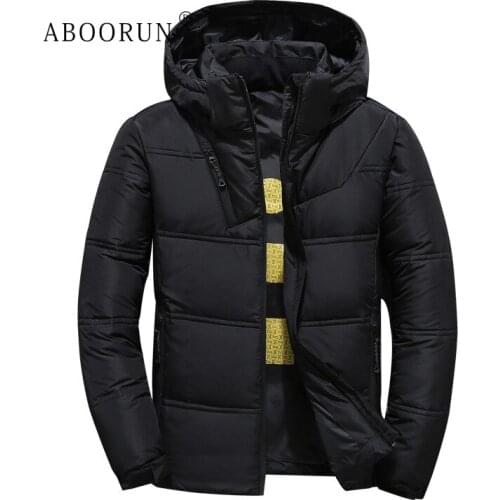 Мужские зимние парки ABOORUN China At AliExpress