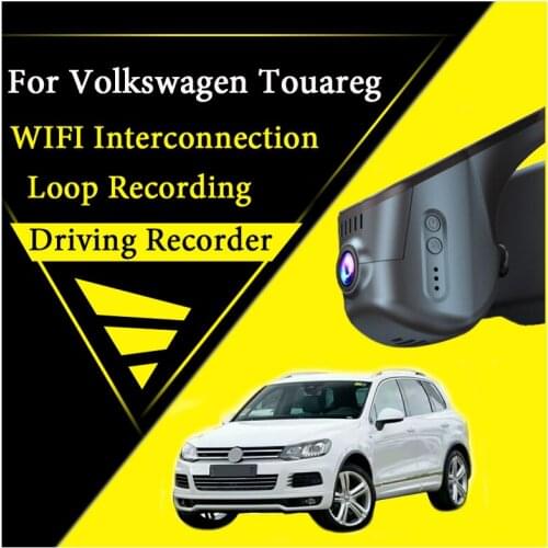 For Volkswagen VW Touareg 7P 2010~2018 Car Road Record WiFi DVR Dash Camera Driving Video Recorder