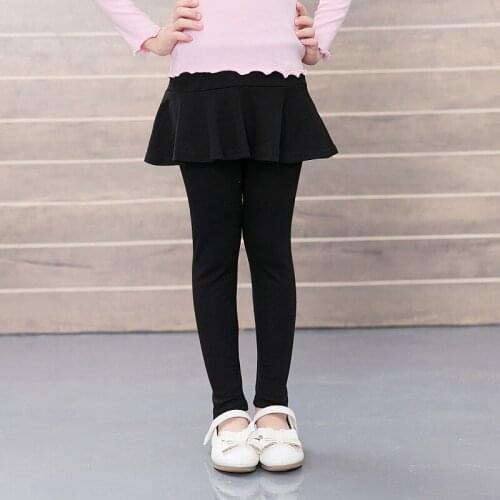 Girl Sprot Legging Skirt-pants Girls Cotton Leggings Child Girl Pants Kids Leggings Spring Girl Skirt Trousers Children Pants