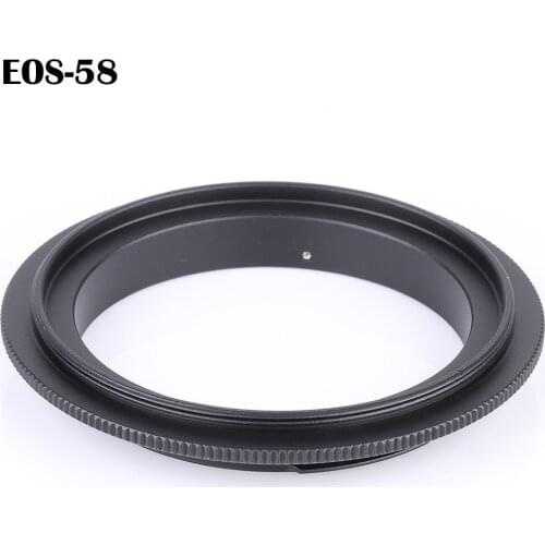 EOS-58mm Macro Reverse lens Adapter Ring for Canon DSLR EF Mount
