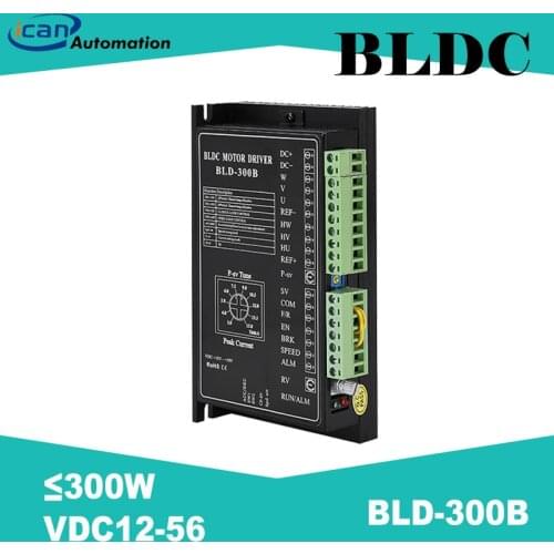 ICAN BLDC Motor Driver BLD-300B 12-56VDC 48V 56V 300W 20000RPM Motor Brushless Driver