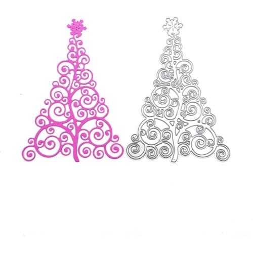 Julyarts Tree Lace Frame Dies Card Making For Diy Scrapbooking Emboss Paper Card Making Die Mould Stencil