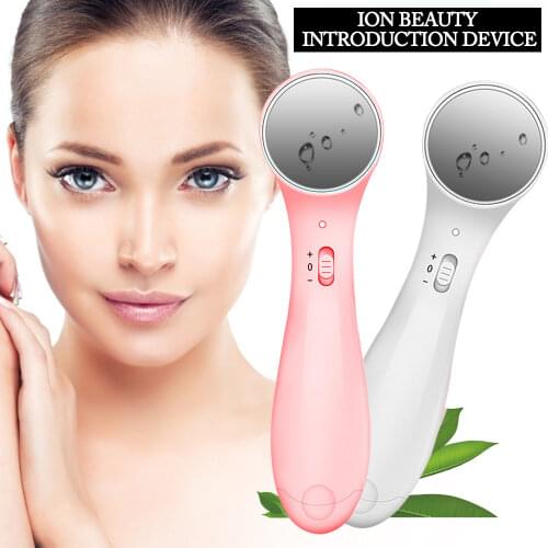 Multifunctional Ion Beauty Introduction Device Ultrasonic Facial Cleaner Anti-aging Face Skin Lifting Massage Beauty Tool