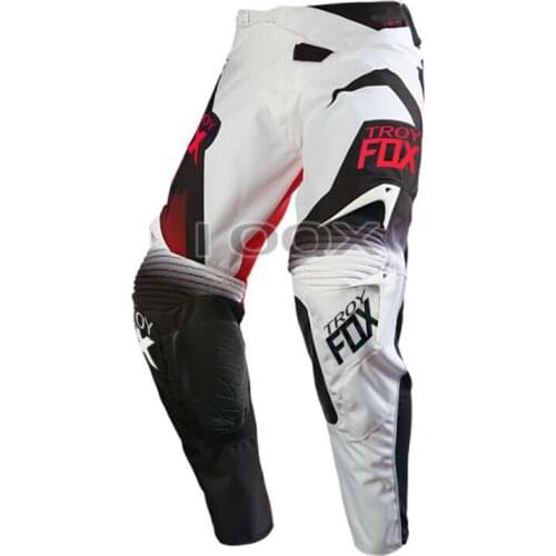 Moto Cross Troy Fox Shiv 360 Pants Motocross Racing Mountain Bicycle Offroad Trousers MX Dirt Bike Atv Off Road Utv Mens