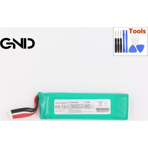 GND 3.7V 6000mAh GSP1029102 Replacement Battery For JBL Charge 2 Plus,Charge 2+,charge 3 2015 speaker Li-ion Li-Polymer Batterie