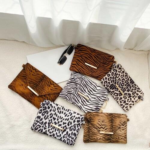 Zebra Printed Crossbody Bags Lady Shoulder Handbags Female Simple Animal Pattern Small Summer Totes for Women 2021 Trend