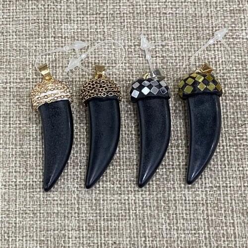 Pepper Shape Resin Pendant Spike Shape Charm Fashion Pendant Used for DIY Jewelry Making Necklace Bracelet Size 15x45mm
