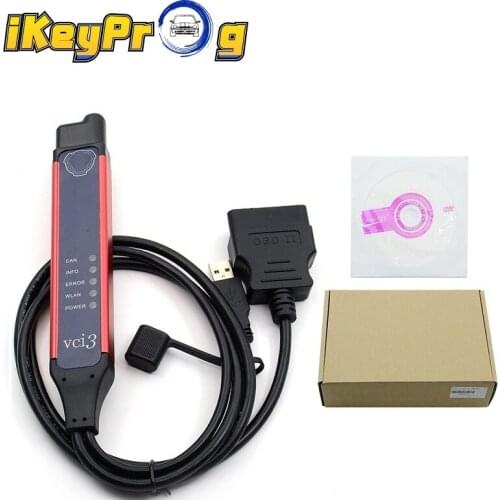 VCI3 Scanner Better Than VCI2 VCI1 Fit V2.44/2.40.1/V2.31 Quality A+ VCI3 for Scanner WI-FI Wireless VCI-3 for Truck Diagnosis