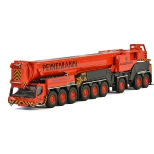 WSI 1:87 Liebherr LTM1750-9.1 Peinemann Crane Engineering Machinery 71-2015 Diecast Toy Model For Collection,Decoration