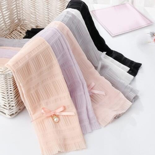 Womens Summer Lace Bow Pearl Long Arm Sleeve Warmers 2019 Causal Breathable Sunscreen UV Protection Cuffs Driving Sleeve Holder