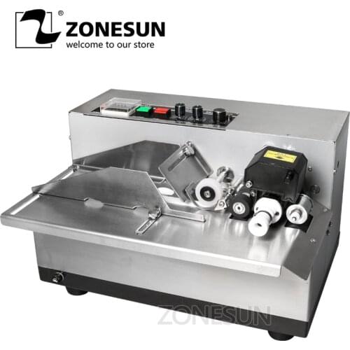 ZONESUN MY-380 ink roll Coding machine,card printer,produce date printing machine,solid ink code printer(Painting type)220V