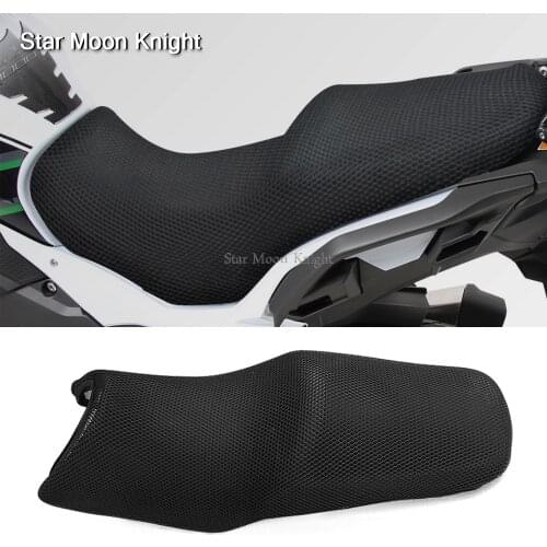Motorcycle Accessories Seat Anti-Slip Cushion 3D Spacer Mesh Fabric Cowl Cool Cover for Kawasaki VERSYS 1000 VERSYS1000 ABS