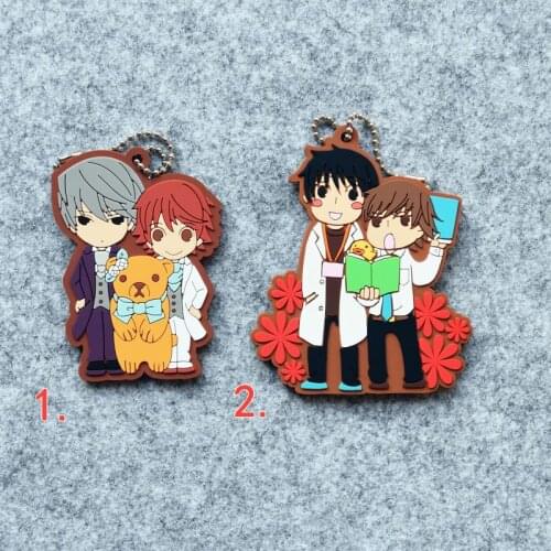 BL Boy Junjou Romantica Takahashi Misaki Usami Akihiko keychain llavero Portachiavi Gift Collection Limited Edition
