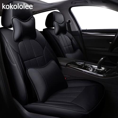Kokololee Custom real leather car seat cover for acura MDX RDX RL TL ILX CDX TLX-L Automobiles Seat Covers car seats protector