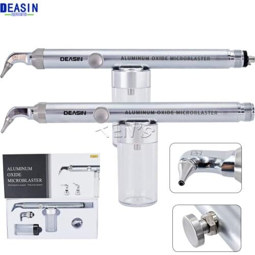 DEASIN Dental 2in1 Aluminum Oxide Micro blaster/Dental Alumina Air Abrasion Polisher Microetcher Sandblasting Sandblaster Tools