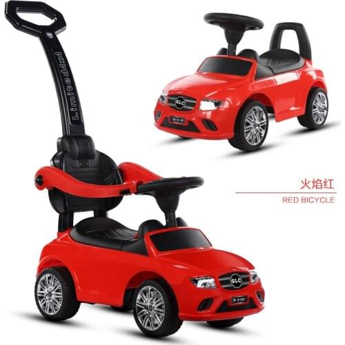 Four Wheel Childrens Baby Walker bicycle Outdoor Kids Ride on Toy Car Push Stroller Baby Scooter Kids Car with music1-4years old