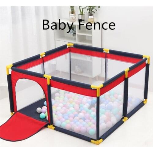 Childrens Playpen For Baby Fence Toy For Kids Dry Ball Pool Infant Playground Yard Indoor Football Field Toddler Safety Barrier