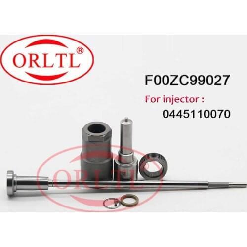 F00ZC99027 fuel injector overhaul repair kits nozzle DSLA154P1034 valve F00VC01001 for Mercedes-Benz 0445110070 0445110069