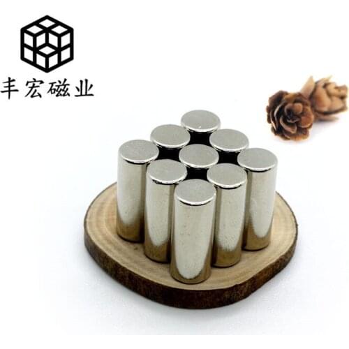 D6.5 * 18 strong magnetic cylinder radial side suction 6.5*18 magnet rare earth permanent magnet Rutie boron